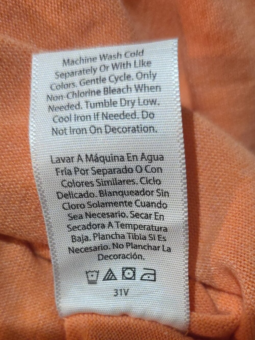 Way to Celebrate Halloween Jack O Lantern Long Sleeve Shirt Orange XXL (20) - Picture 10 of 10